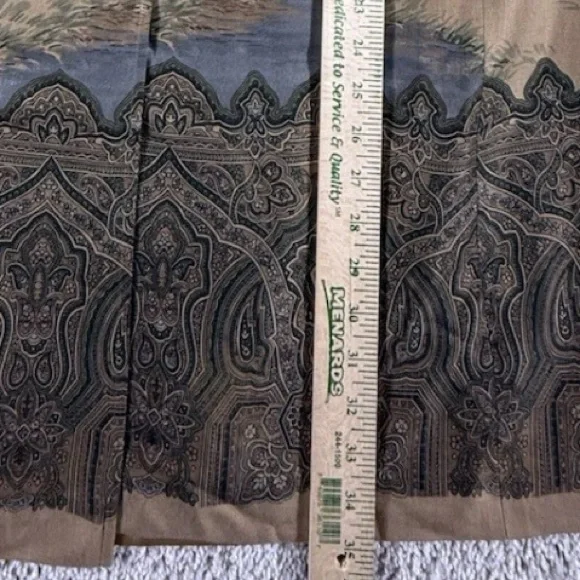 Vintage Womens Polo Ralph Lauren Skirt Western Dog Country Style - Size 16 EUC - Picture 9 of 16